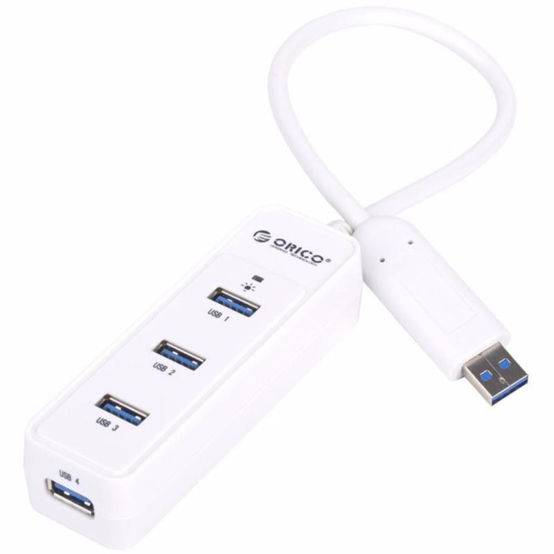 Bảng giá Hub chia 4 cổng USB 3.0 Orico W5PH4-U3(Trắng)-Hàng phân phối chính thức Phong Vũ