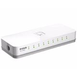 Hub D-Link 8 cổng DES-1008C Trắng Chính Hãng