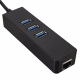Hub usb 1 to 3 usb chuẩn 3.0 + 1 cổng Lan gigabit Ethernet