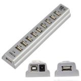 Hub usb 10 port tốc độ cao usb 2.0 1 ra 10 cổng
