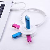 Hub USB 4 cổng 2.0 Ugreen + Micro USB hỗ trợ OTG (Trắng)
