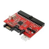 IDE to SATA SATA to IDE ATA ATAPI Serial HDD Mutual Converter Adapter W/ Cable - intl