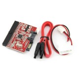 Ide to sata sata to ide ata atapi serial hdd mutual converter adapter w/ cable - intl
