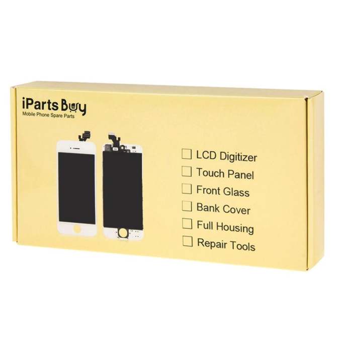 iPartsBuy Meizu Meilan A5 LCD Screen + Touch Screen Digitizer Assembly(White) - intl