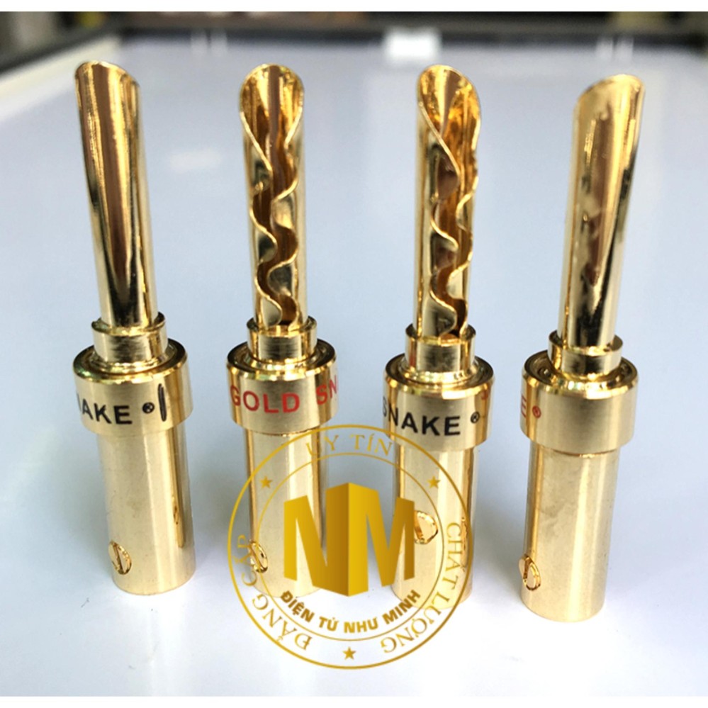 [HCM]Jack Bắp Chuối Răng Cưa Xi Vàng ( 1 bộ 4 cái )