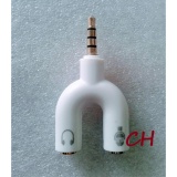 Jack chia audio 3.5 ra mic và loa