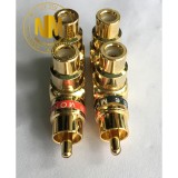 Jack Chia RCA 1 ra 2 Monster vuông góc 90độ dầy (1 cái)