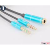 Jack gộp audio tai nghe và micro Takstar C1-2