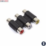Jack kết nối tín hiệu 3 đầu RCA(Đen)