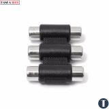Jack kết nối tín hiệu 3 đầu RCA(Đen)