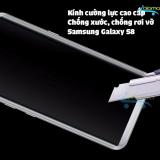 Kính cường lực 3D full màn AIBILI ABL-S8 cao cấp cho Galaxy S8 (Đen