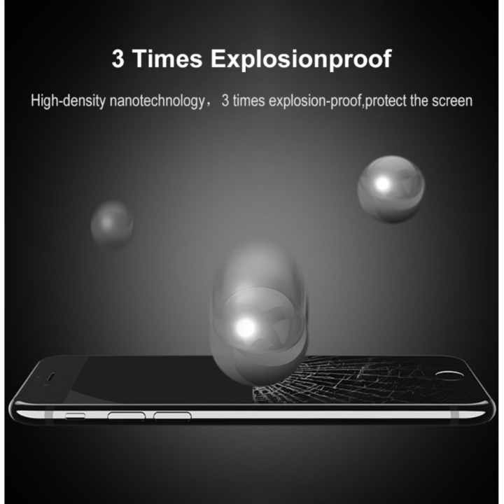 Kính Cường Lực cho iPhone 7 Plus 5D Full Màn Đen (Nguyên Hộp)