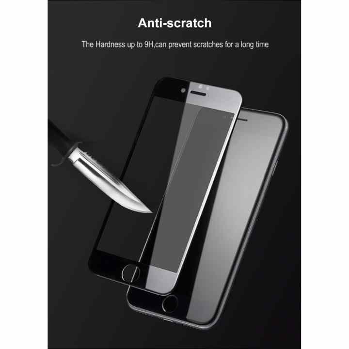 Kính Cường Lực cho iPhone 7 Plus 5D Full Màn Đen (Nguyên Hộp)