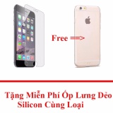 Kính cường lực iphone 6 plus / 6s plus + tặng miễn phí ốp lưng dẻo silicon cùng loại