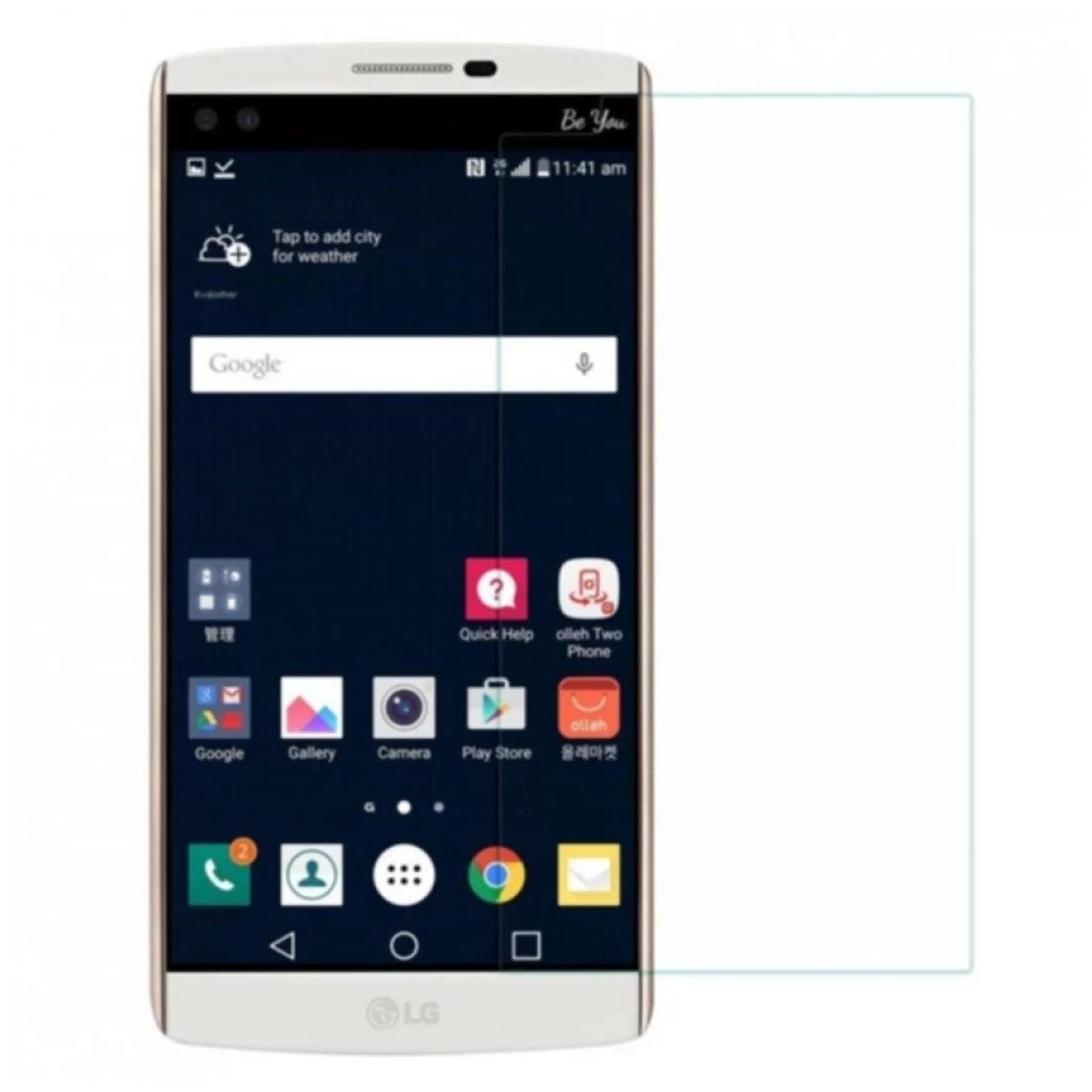 Kính cường lực trong suốt cho điện thoại LG V10 - Hàng nhập khẩu