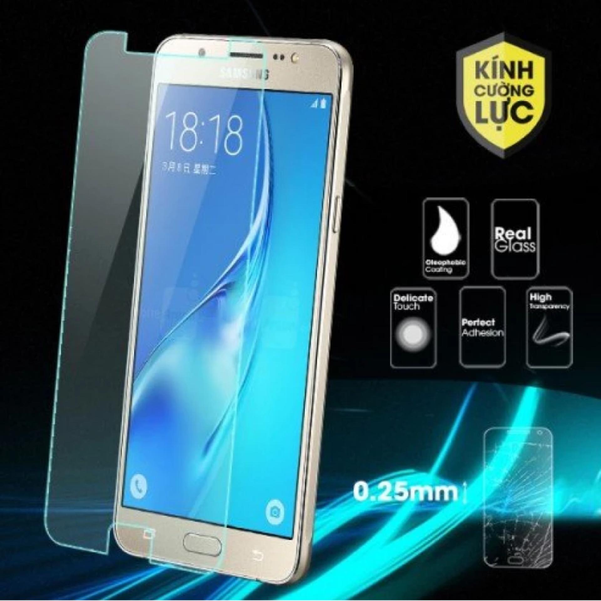 Kính cường lực trong suốt cho điện thoại Samsung Galaxy J710 ( J7 2016 ) - Hàng nhập khẩu