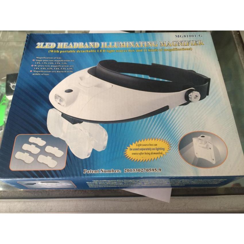 Kính lúp đội đầu đa năng zoom 5 kính