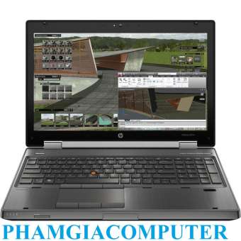 Laptop Hp Elitebook 8570w Workstation Core i7 3720QM (8CPUS) RAM 16G SSD 128G HDD 320G 15.6in Chuyên đồ hoạ, Game GTA5- Tặng Balo, chuột wireless-Hàng nhập khẩu