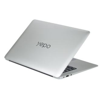 laptop yepo 737t 14 inch ( bạc) tặng loa bluetooth charge mini 3 và chuột không dây q1