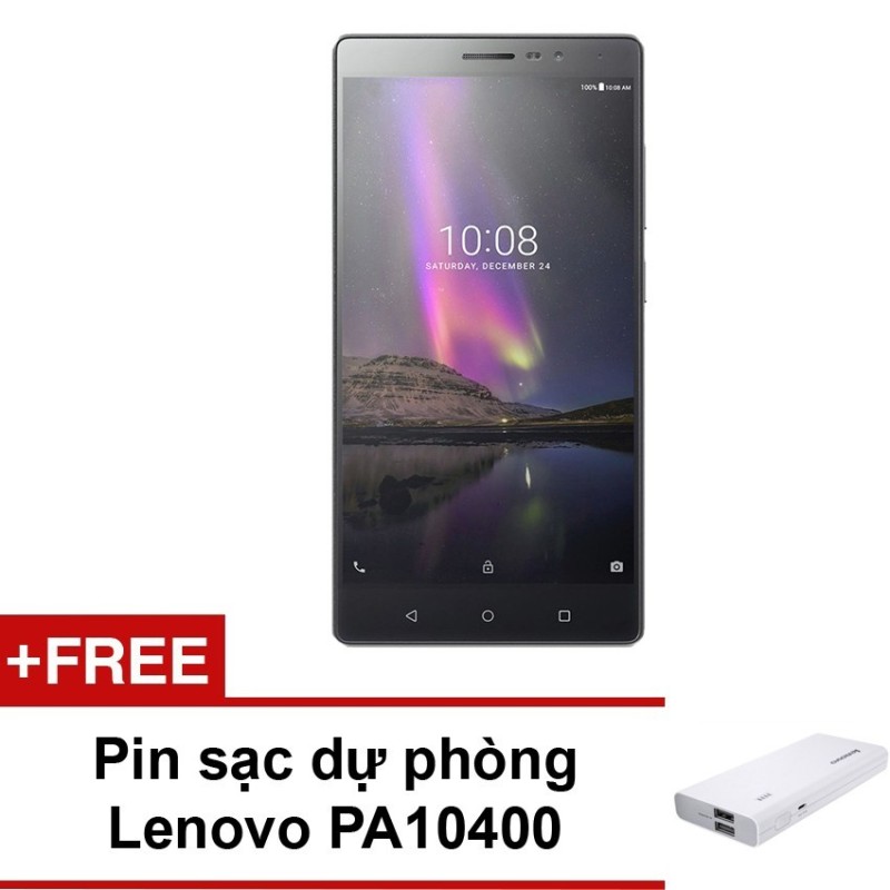 Lenovo Phab 2 32GB 3GB (Xám) - Hãng phân phối chính thức + Tặng kèm Pin sạc dự phòng Lenovo PA10400