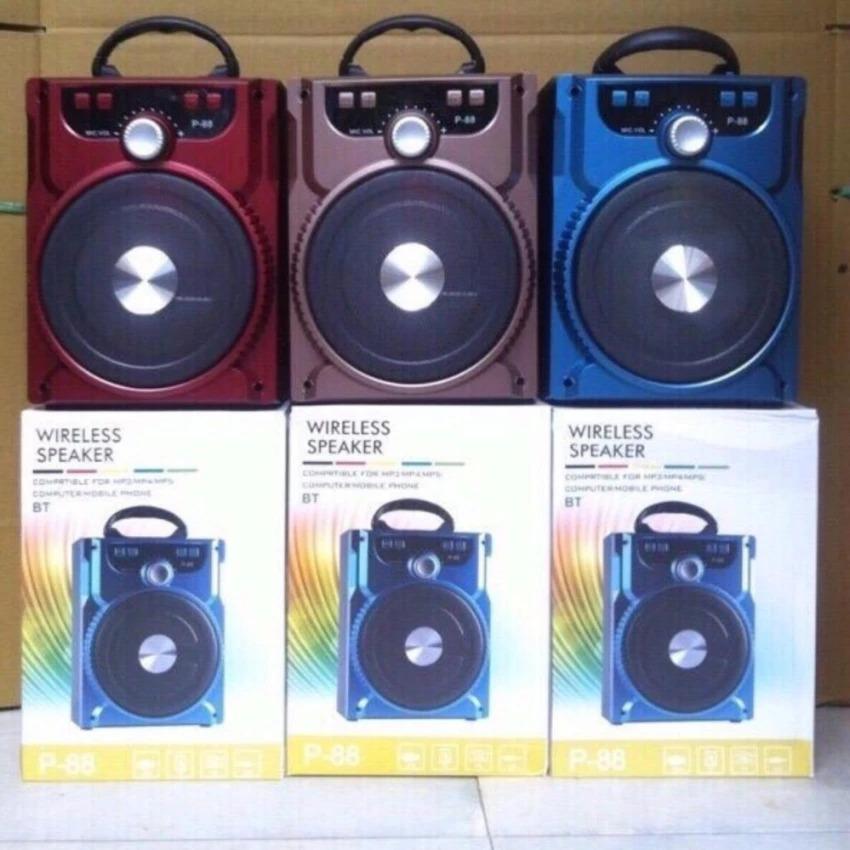 Loa Bluetooth P88 / P89 Tặng Micro Hát Karaoke