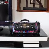 Loa Bluetooth SUNTEK CH-M17 tích hợp hát Karaoke (Đỏ đen)