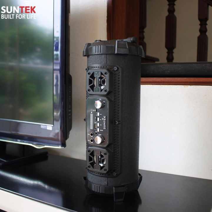 Loa Bluetooth SUNTEK CH-M18 tích hợp hát Karaoke (Đen)