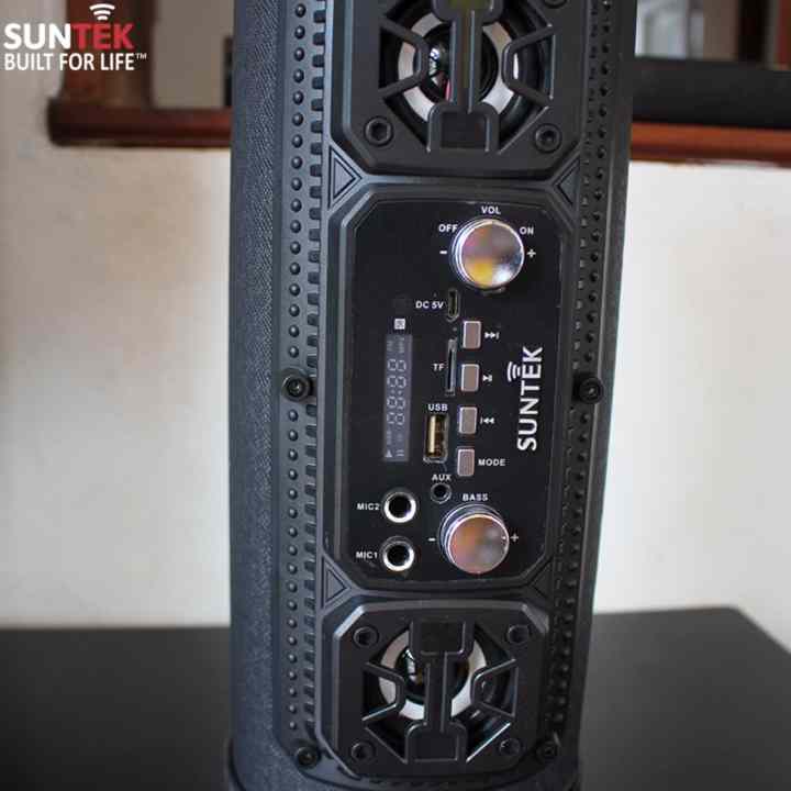 Loa Bluetooth SUNTEK CH-M18 tích hợp hát Karaoke (Đen)