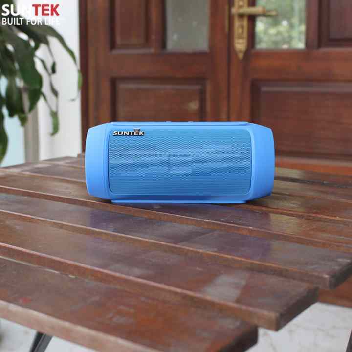 Loa bluetooth SUNTEK S9 kiêm pin sạc dự phòng (Xanh)