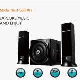 Loa Máy Tính Golden Field H308HIFI 2.1CH ( USB, SD, Bluetooth, FM,Remote Control)