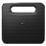 Philips BT5580B Black Wireless Speaker Bluetooth APTX NFC USB Microphone (Black) - Official distributor