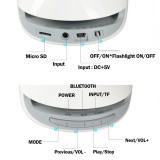 Loa Nhạc Nước Đèn Led Bluetooth Carambola Làm Đẹp