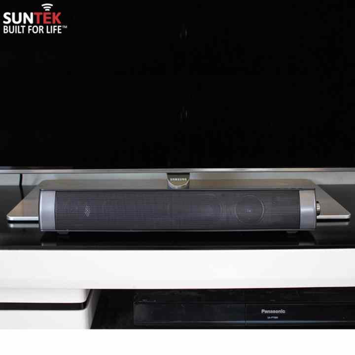 Loa thanh SUNTEK JHW - V361(Đen) + Tặng kèm Cáp Audio Jack 3.5mm 2 đầu cao cấp trị giá 109000đ