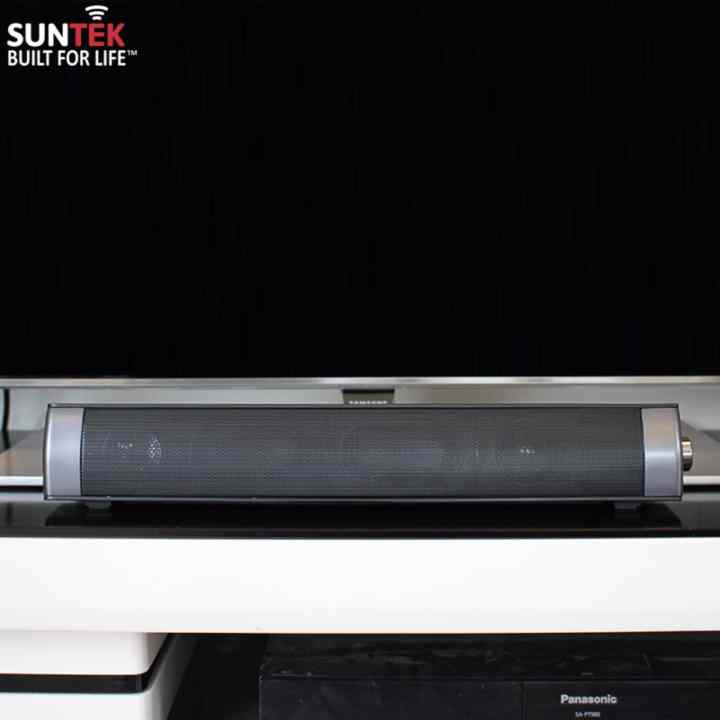 Loa thanh SUNTEK JHW - V361(Đen) + Tặng kèm Cáp Audio Jack 3.5mm 2 đầu cao cấp trị giá 109000đ