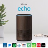 [HCM]Loa thông minh Amazon All New Echo (2nd Generation) màu Walnut Finish