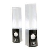 Loa vi tính nhạc nước 3D PeepVN (Đen)