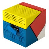 Máy chiếu Mini projector Android TV Smart Box Smart Cube P1 Quad core 4 nhân bluetooth (Xanh đỏ trắng)
