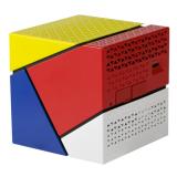 Máy chiếu Mini projector Android TV Smart Box Smart Cube P1 Quad core 4 nhân bluetooth (Xanh đỏ trắng)