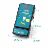 Máy đo test cáp mạng RJ45, cáp điện thoại RJ11, USB 2.0 AM-BM thương hiệu SMB Đài Loan CT-168