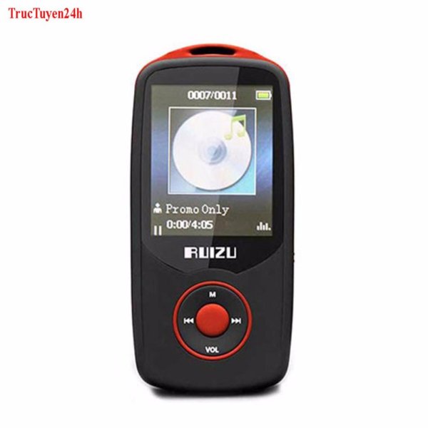Máy Nghe Nhạc Lossless Bluetooth Ruizu X06 (đen phối đỏ)