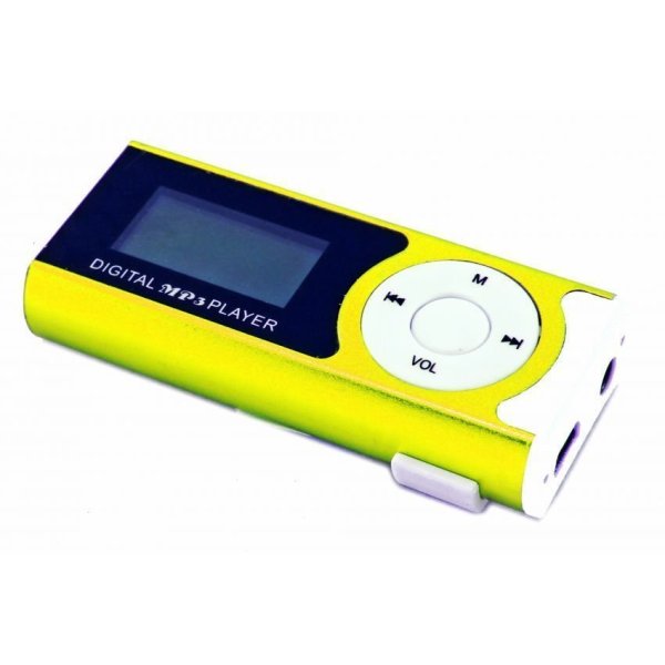 Máy nghe nhạc MP3 có màn hình LCD S13 (Vàng)
