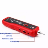 Máy test dò cáp mạng và điện thoại NOYAFA NF-806R (Đỏ)
