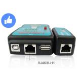 Máy test mạng (RJ45/RJ11/USB) SMB CT-168(Đen)