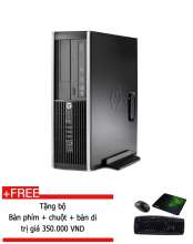 Máy tính để bàn HP Compaq 8000 SFF Core 2 Duo E8500, RAM 4GB, HDD 160GB (Tặng bộ Bàn phím + chuột + Bàn di ) - Hàng nhập khẩu.