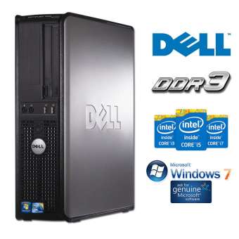 May tinh dong bo Dell Optiplex 380 DT CPU E8400/ 4GB/ SSD 120GB/ HDD 500GB + Quà Tặng- Hàng Nhập Khẩu