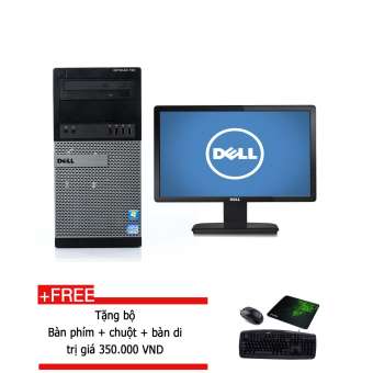 máy tính đồng bộ dell optiplex 790mt core i5 2500, ram 4gb, hdd 500gb, màn hình 19.5" (tặng kèm bộ bàn phím và chuột) - hàng nhập khẩu.