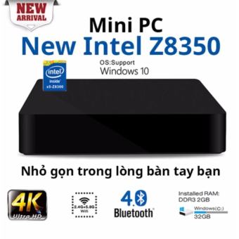 smart1688 máy tính mini intel trail quad core z8350 windows 10 home