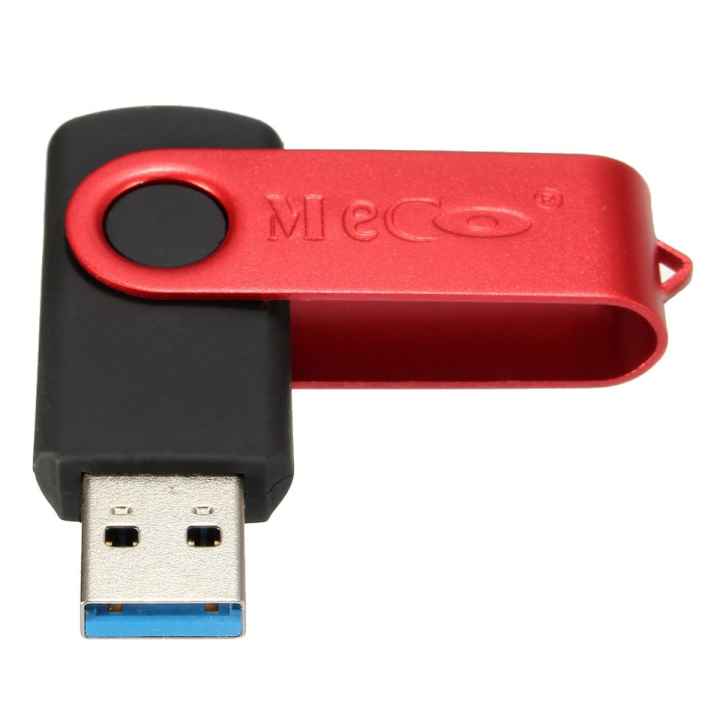 Meco 16GB USB3.0 Color Alloy Stamping Flash Driver Memory Stick Thumb Pen U Disk Read-Write 15M 45M Red - Intl