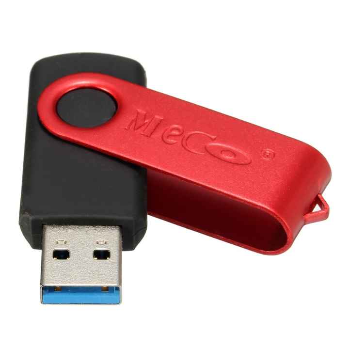 Meco 16GB USB3.0 Color Alloy Stamping Flash Driver Memory Stick Thumb Pen U Disk Read-Write 15M 45M Red - Intl