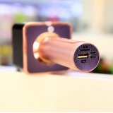 Mic hát Karaoke bluetooth Ys 11 3in1 màu champage